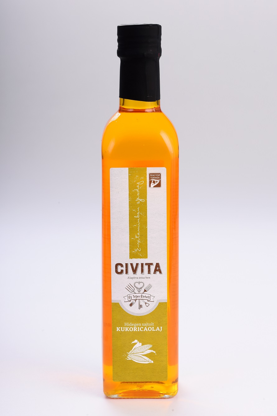 CIVITA Hidegen sajtolt kukoricaolaj 500ml